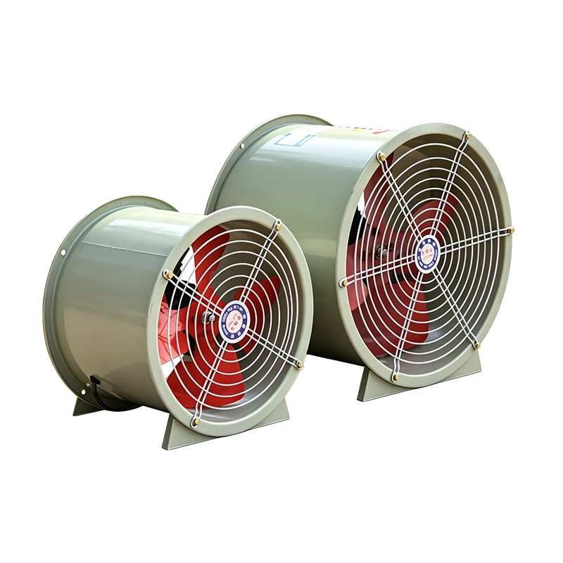 Tichý axiální ventilátor